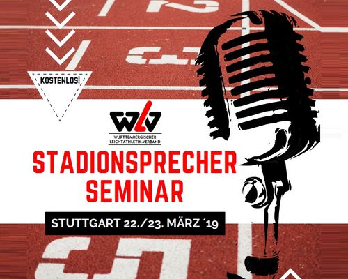 WLV Stadionsprecher-Seminar für Nachwuchssprecher