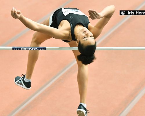 Marie-Laurence Jungfleisch steigt mit 1,90 Meter in die Saison ein