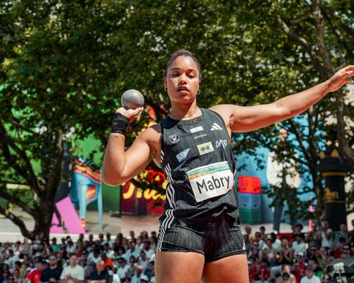 Yemisi Mabry (MTG Mannheim) hier beim WGV Festival.